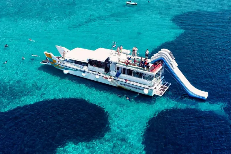 Blue Lagoon, 3-Island Cruise with Mediterranean Lunch — a boat tour from Split, Croatia