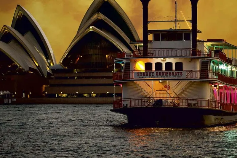Sydney Harbour: Cabaret Cruise with 3-Course Dinner — a boat tour from Sydney, Australia
