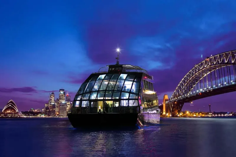 Sydney Harbour: Glass Boat Signature Dinner Cruise — a boat tour from Sydney, Australia