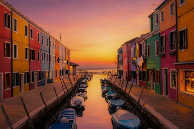 Day-cruise boats at San Marco & Fondamenta Nove on a boat tour from Venice, Italy