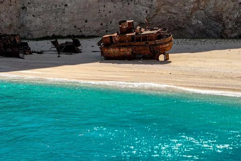 Shipwreck & Caves Private Boat Tour with Skipper — a boat tour from Zakynthos, Greece