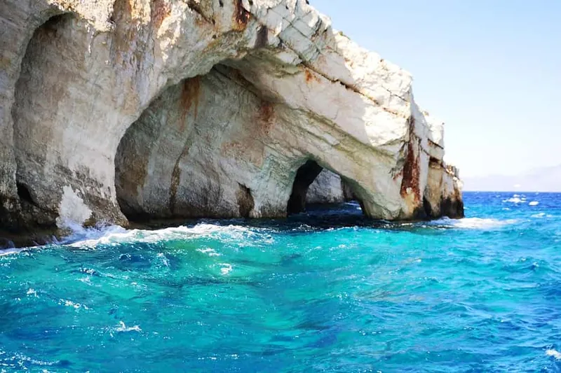 Xigia, Navagio Shipwreck and Blue Caves Boat Tour — a boat tour from Zakynthos, Greece